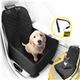 2-in-1 Waterproof Pet Car Front Seat Cover and Travel Basket