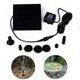 LUD Solar Panel Power Submersible Fountain Pond Water Pump