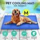 Pet Self-Cooling Gel Mat Bed-Medium