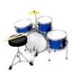 Children's 4pc Diamond Drum Kit Set - Blue