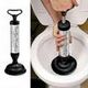 Drain Buster Plunger Cleaner Showers Toilet Sink Pump Hand Power Unclog Fix Tool