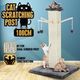 100cm Cat Scratching Post Tree Scratcher Climbing Tower Furniture Interactive Toys