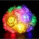 5M 50 LED Novelty Rose Flower Fairy String Holiday Light