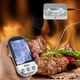 Wireless Remote Smoker Thermometer For Kitchen Food Oven Meat BBQ Cooking Grill