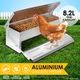 8.2L Automatic Chicken Feeder Poultry Chook Treadle Feeding Trough