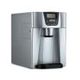 Portable Water and Ice Dispenser with LCD Digital Display Screen - Silver