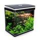 Aquarium Curved Glass RGB LED Fish Tank Set Filter Pump 30L