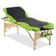 Portable Wooden Massage Table with 9 Different Adjustable Table Heights