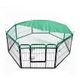 Pet Playpen Heavy Duty Foldable Dog Cage 8 Panel 31'' with Cover