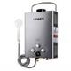 Devanti Gas Hot Water Heater Portable Shower Camping LPG Outdoor Instant Grey