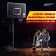New 2.3-3.05m Portable Basketball Hoop Stand Backboard Net Ring Set Quick Adjust