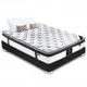 DOUBLE Mattress Euro and Pillow Top 9 Zone Pocket Spring Latex Memory Foam 34CM