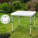 Picnic Party Camping Portable Folding Aluminum Table