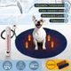 Pet Heating Pad Dog Cat Doggy Heated Mat Electric Heater Bed Puppy Round Blanket Cover Waterproof