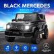 Black Mercedes Ride on Car for Kids w/ Remote Control Music Lights