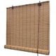 Brown Bamboo Roller Blind 120 x 160 cm