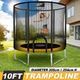 Genki 10ft Trampoline with Safety Enclosure Net