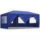 Instahut 3x6m Gazebo Tent Party Wedding Marquee Event Outdoor Camping Blue 6 Panels