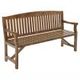 Gardeon Wooden Garden Bench Chair Natural Outdoor Furniture D?cor Patio Deck 3 Seater