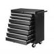 Giantz Tool Chest and Trolley Box Cabinet 7 Drawers Cart Garage Storage Black