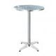 Gardeon Outdoor Bar Table Indoor Furniture Adjustable Aluminium Round 70/110cm