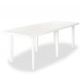 Garden Table 210x96x72 cm Plastic White