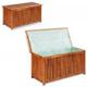 Garden Storage Box 117x50x58 cm Solid Acacia Wood