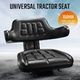 Black PU Leather Tractor Seat Excavator Forklift Truck Seat Universal Chair