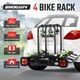 4 Bike Rack for Car Bike Tow Ball Bicycle Rack Bicycle Carrier