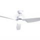 Devanti 52'' Ceiling Fan With LED Light DC Motor Remote Control 1300mm White