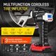 Rechargeable Cordless Tyre Inflator Car Tyre Pump with Digital LCD 11V
