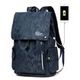Travel Laptop  Waterproof Business Work School College Bag  with USB Charging&Headphone Port Col. Dk blue