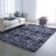 Artiss Gradient Shaggy Rug 160x230cm Carpet Area Rugs Dark Grey