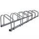 1- 6 Bike Floor Parking Rack Instant Storage Stand Bicycle Cycling Portable Racks Silver
