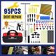 Professional 95 Pieces PDR Paintless Dent Repair Tool Kit Car Dent Removal Puller