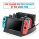 UFO Charger for N-Switch N-Switch Lite Console Joy-con PRO Handle Multi-in-one Charging Base