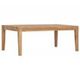 Garden Table 90.5x55.5x30.5 cm Solid Teak Wood