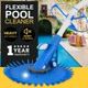 NEW Swimming Pool Cleaner Floor Climb Wall Automatic Vacuum 10M Hose Blue