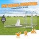 Heavy-duty Steel Dog Kennel Run 3x3m Pet Enclosure Animal Fence