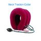 Neck Traction Neck Cervical Traction Collar Device for Neck and Back Pain Relief Inflatable Spine Alignment Pillow