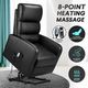 Luxury PU Leather Massage Chair Electric Recliner Sofa Couch Armchair OKIN Lift Motor