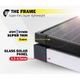 ATEM POWER 200W 12V Folding Solar Panel Kit Mono Caravan Camping Power Charge