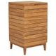 Laundry Basket 40x40x70 cm Solid Teak Wood