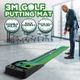 3M Golf Putting Mat Indoor Putting Greens Training Mat Trainer with Auto Ball Return