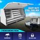Truck Ute Tool Boxes Steel Large Storage Toolbox Tool Drawers Shelves White