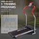 PROFLEX Electric Treadmill Compact Exercise Equipment Walking Fitness Machine