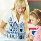 Frozen Ice Palace 3D Castle  Jigsaw Puzzle Magical  Ice Palace Birthday Gifts for ChildrenToys for Family Games