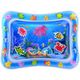 Tummy Time Baby Water Mat Infant Water Mat for 3 6 9 Months Boys Girls Promotes Visual Stimulation (Jellyfish)
