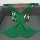 Christmas Snows Design Knitted Mermaid Tail Blanket