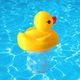 Pool Chlorinator Floater Duck Design Fits Bromine Tablets for Indoor & Outdoor Swimming Pools Floating Chlorine Dispenser